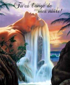                                    tu es l'ange de mes nuits